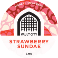 Vault City KEG Strawberry Sundae 5.0% 30LTR (S)