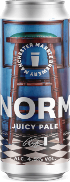 Marble Brewing CAN Norm Juicy Pale Ale 4.5% 24x500ml