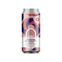 Vault City CAN Rhubarb B'berry Swirl Dougnut 4.3% 18x440ml