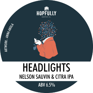 Hopfully KEG Headlights NE IPA 6.5% 30LTR (S)