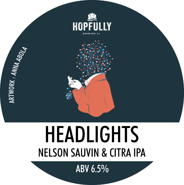 Hopfully KEG Headlights NE IPA 6.5% 30LTR (S)