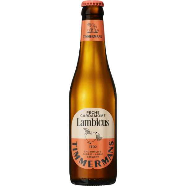 Timmermans Peche Cardamome 4.0% 12x330ml