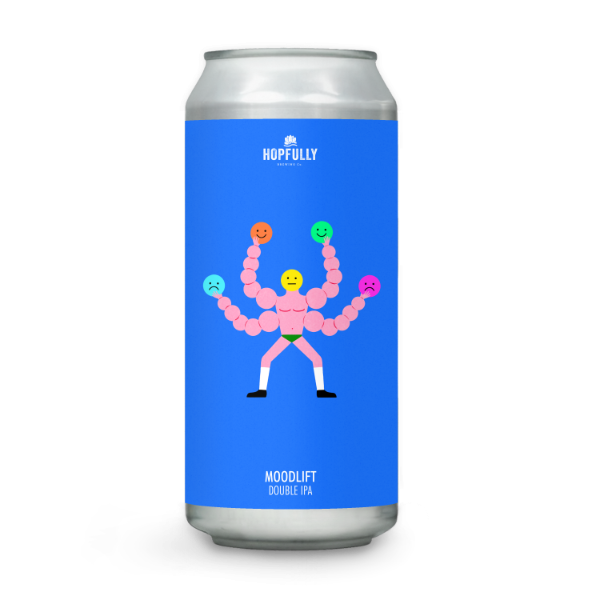 Hopfully CAN Moodlift Double West Coast IPA 8.0% 24x440ml