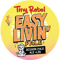 Tiny Rebel KEG Easy Livin' Session Pale Ale 4.3% 30LTR (KK)