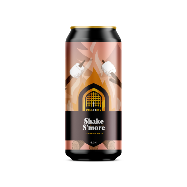 Vault City CAN Shake S'more Campfire Sour 6.2% 12x440ml