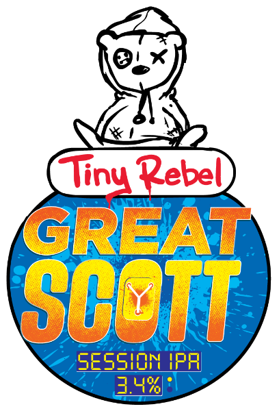 Tiny Rebel CASK Great Scott Session IPA 3.4% FIRKIN