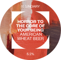 Boundary KEG Horror To The Core American Wheat Beer 5.2% 30LTR (S)