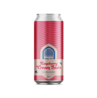 Vault City CAN Raspberry Cream Soda 4.8% 18x440ml