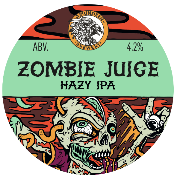 Amundsen KEG Zombie Juice Hazy Session IPA 4.2% 30LTR (KK)