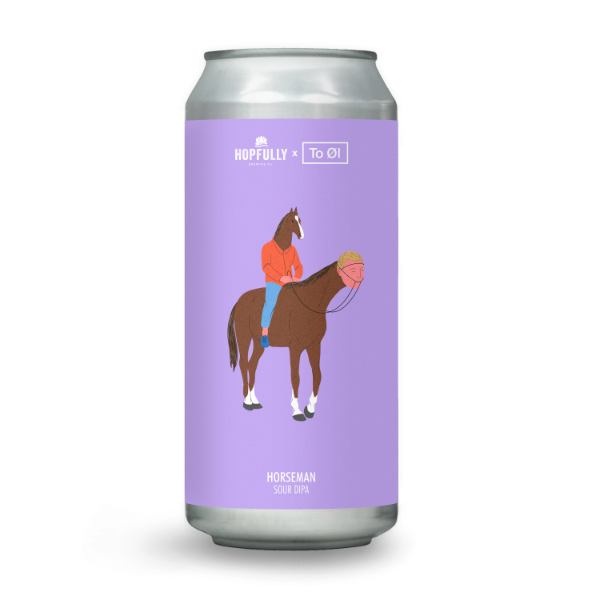 Hopfully CAN Horseman NE Sour DIPA 8.3% 24x440ml