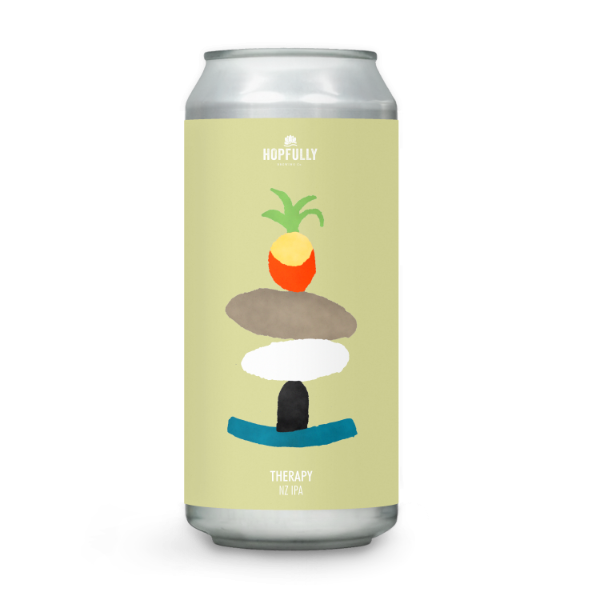 Hopfully CAN Therapy NZ Hazy IPA 6.0% 24x440ml