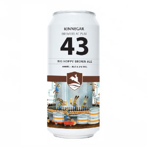 Kinnegar CAN BAP 43 Big Hoppy Brown Ale 6.2% 12x440ml