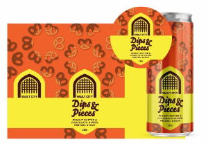 Vault City CAN Dips & Pieces Peanut Butter PRetzel Imp Stout 13.0% 12x330ml