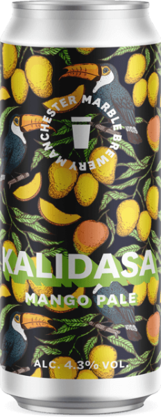 Marble Brewing CAN Kalidasa Mango Pale Ale 4.3% 24x500ml