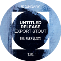 Boundary KEG Untitled Release Export Stout 7.1% 30LTR (D)