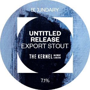 Boundary KEG Untitled Release Export Stout 7.1% 30LTR (D)
