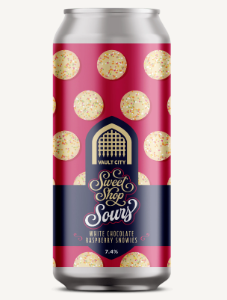 Vault City CAN Sweet Shop White Choc Rasp Snowies 7.4% 12x440ml