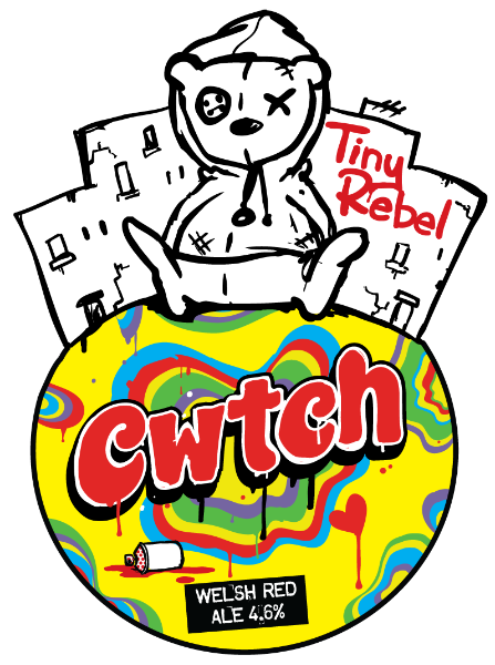 Tiny Rebel CASK Cwtch Welsh Red Ale 4.6% FIRKIN
