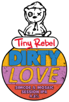 Tiny Rebel CASK Dirty Love Simcoe/Mosaic Session IPA 4.3% FIRKIN