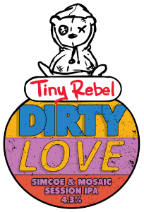 Tiny Rebel CASK Dirty Love Simcoe/Mosaic Session IPA 4.3% FIRKIN