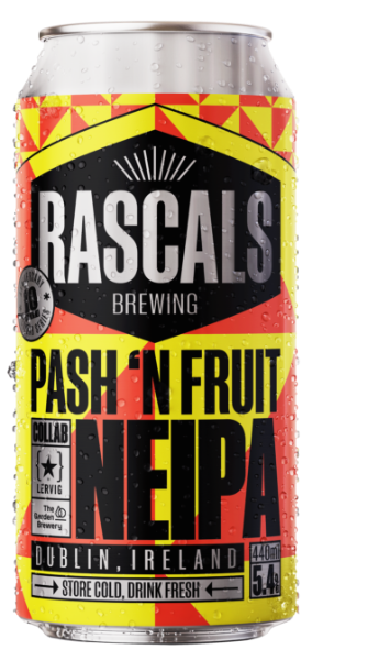 Rascals CAN Pash n Fruit NE IPA 5.4% 24x440ml