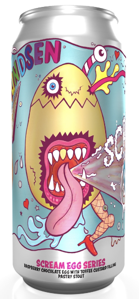 Amundsen CAN Scream Egg Rasp Choc Pastry Stout 7.0% 24x440ml CAN