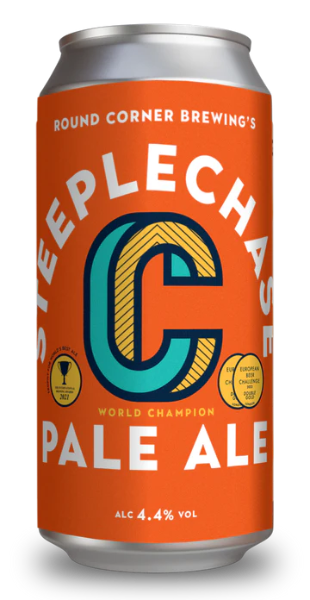 Round Corner CAN Steeplechase Pale Ale 4.4% 24x440ml