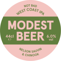 Modest Beer KEG NB#7 West Coast IPA Nelson/Chinook 6.0% 30LTR (KK)