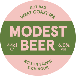 Modest Beer KEG NB#7 West Coast IPA Nelson/Chinook 6.0% 30LTR (KK)