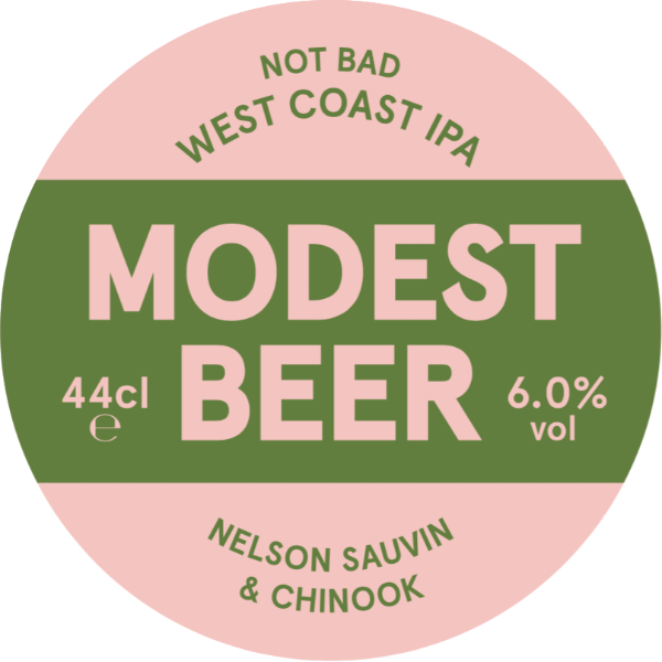 Modest Beer KEG NB#7 West Coast IPA Nelson/Chinook 6.0% 30LTR (KK)