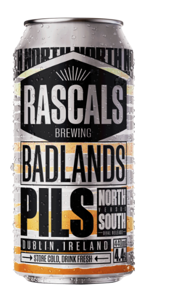 Rascals CAN Badland DH Pilsner 4.4% 24x440ml