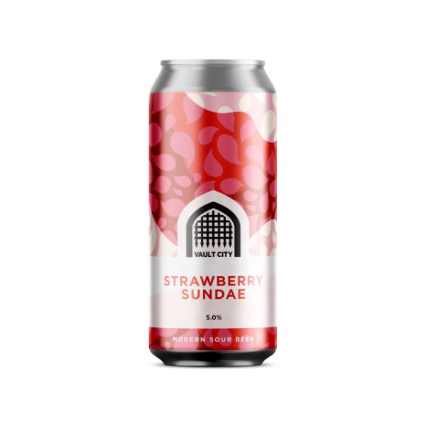 Vault City CAN Strawberry Sundae 5.0% 24x440ml