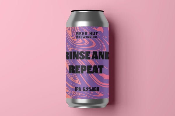 Beer Hut CAN Rinse & Repeat IPA 6.2% 24x440ml